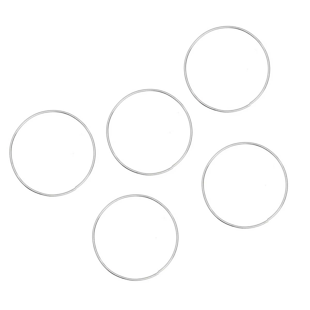 

5Pcs Dreamcatcher Metal Rings 16cm Simple Welded Design for Dream Catcher DIY Wall Hanging Accessories