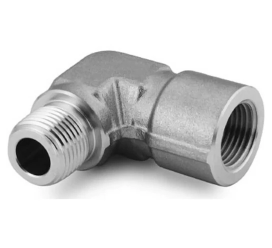 SS-2-SE Stainless Steel Nominal Pipe Joint Internal and External Thread Elbow 1/8 in. NPT1/8