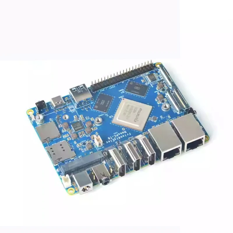 لوحة تطوير Nanopc T6-Rockchip RK3588 Cortex A76 6TOPs AI قوة الحوسبة 16GB + 256GB Dual 2.5G Ethernet 8K HDMI Edge AI #5