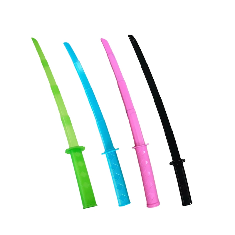 3D Gravity Knife Retractable Katana Portable Decompression Creative Retractable Samurai Sword Toy Gifts Role Playing Photo Props