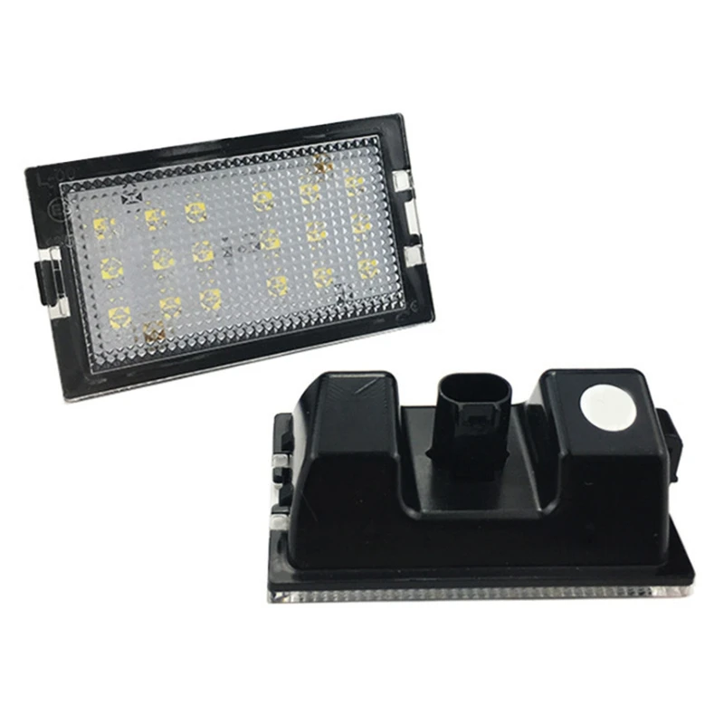AEE5-LED License Plate Number Lights Lamp For Land Range Rover Discovery Freelander LR2 LR3 LR4 Sport L359 L320 L319