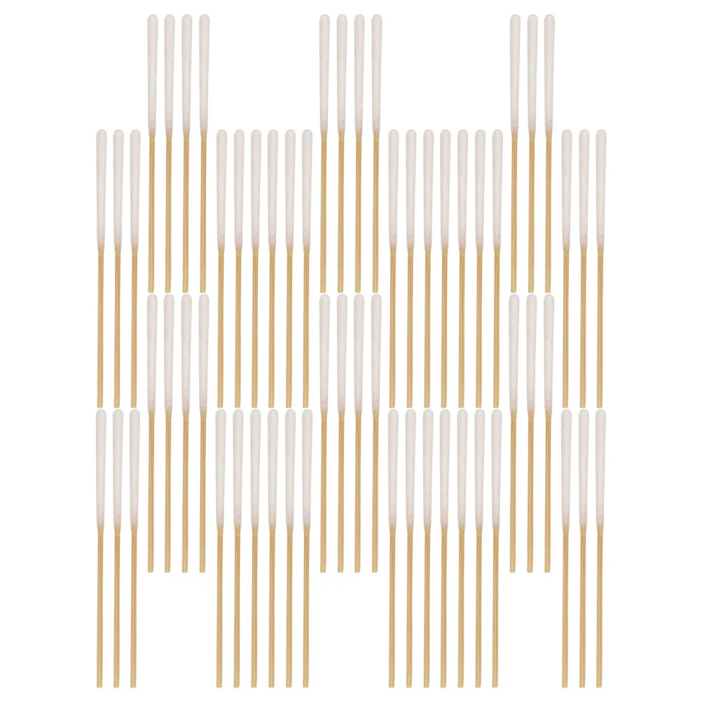 60 Pcs Long Cotton Swabs Beauty Applicator for Makeup Dedicated Ear Cleaner Remover Tools Cleaning