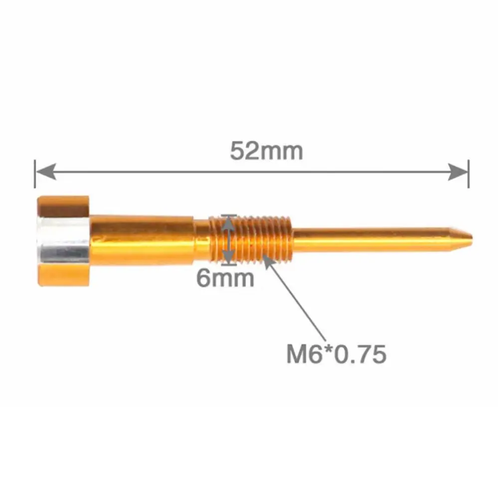 Motorcycle CNC Aluminum Easy Adjustable Air Fuel Mixture Screw Fit for Motorcycle ATV MX Carbs Motor 4 Stroke for Ya-maha Honda