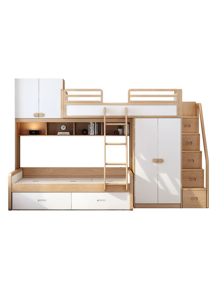 Multifunctional bunk beds, children's beds, bunk beds, wardrobes, storage cabinets