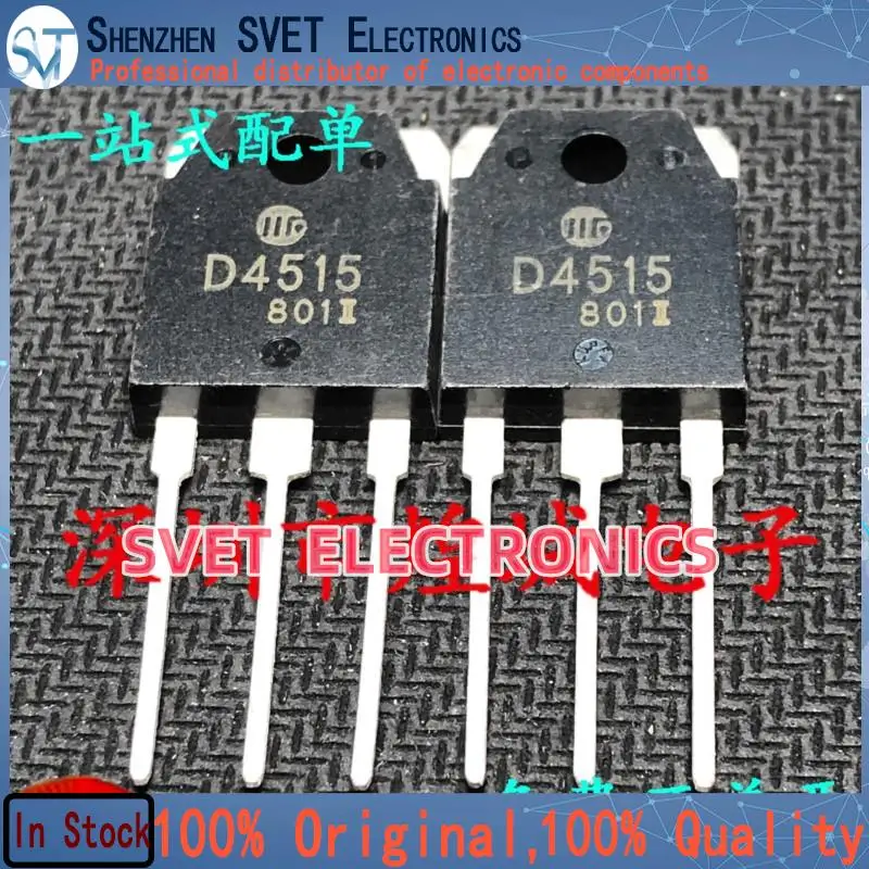 original-do-transporte-rapido-no-estoque-2sd4515-d4515-to-3p-15a-400v-10-pces-50-pces