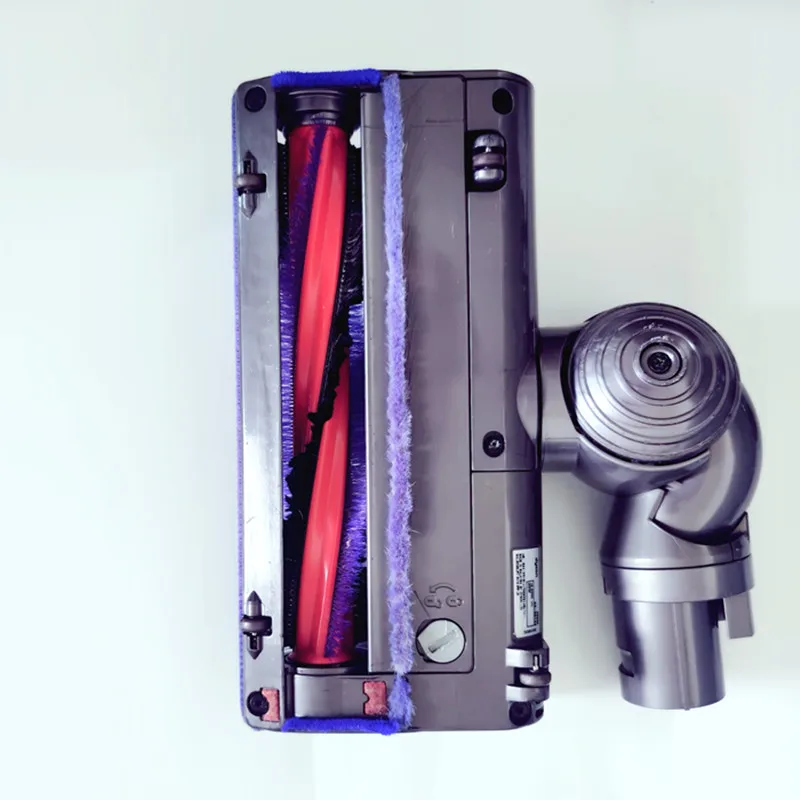 Original stock (98% new) Vacuum cleaner carbon fiber suction head for Dyson V6  DC62 DC74 DC59 SV03 SV05 Replacement floor brush