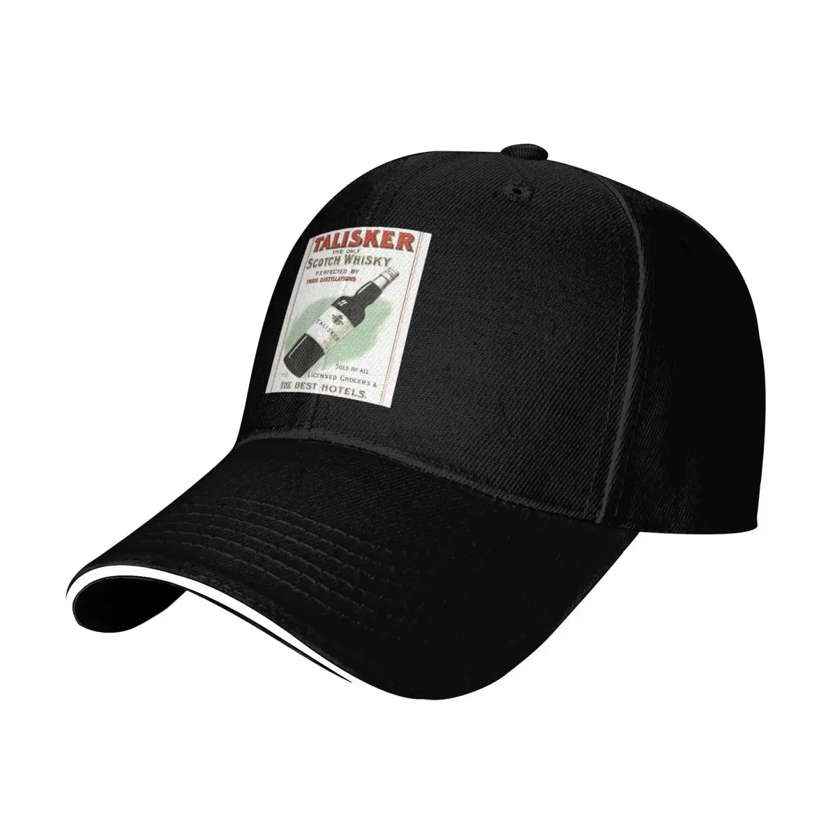 Talisker Scotch Whisky Australian Vintage Poster Baseball Cap Men Women Casual Summer Sport Sun Cap