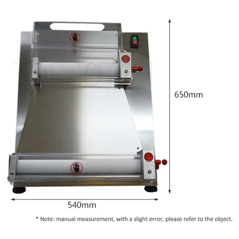 10-40 CM Automatic Pizza Dough Roller Sheeter Electric 220V 110V Pizza Dough Sheeter Machine For Sale