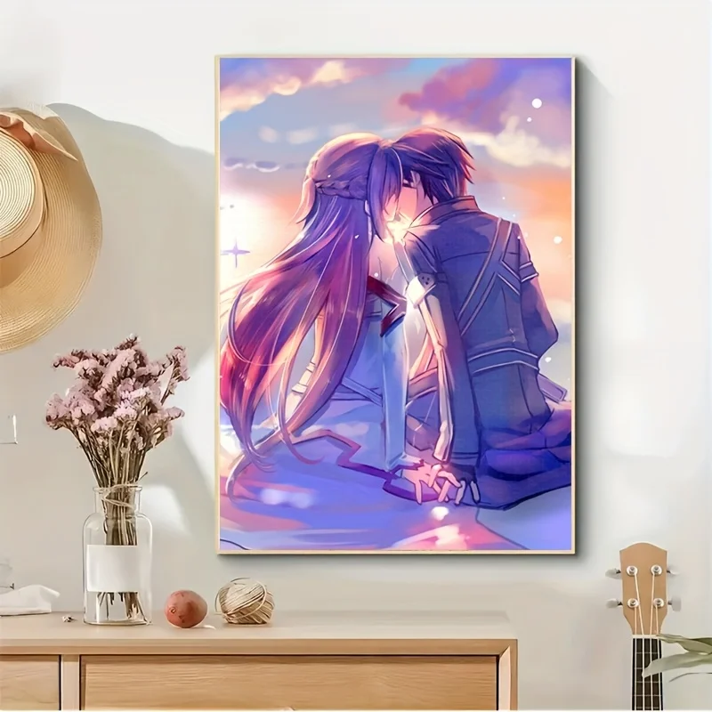 500/1000 Pieces Jigsaw Puzzle Popular Anime Character Jigsaw Puzzle Educational Toy for Kids Children 's Games Christmas Gift