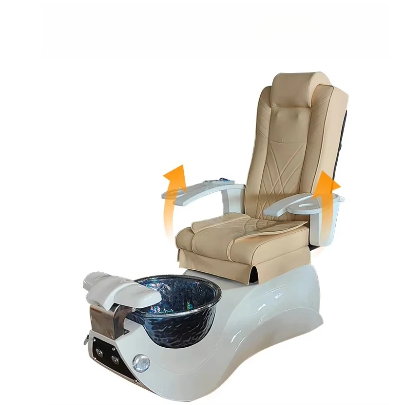 High-quality beauty salon furniture, electric back foot massage, hydrotherapy chair with drain pump