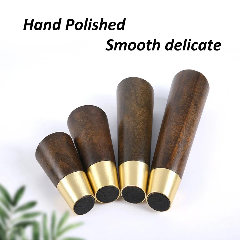 4pcs Wood Furniture Legs Feet with Mount Accessories As Replacement for Sofa Bed Couch Table Cabinets Wooden Legs