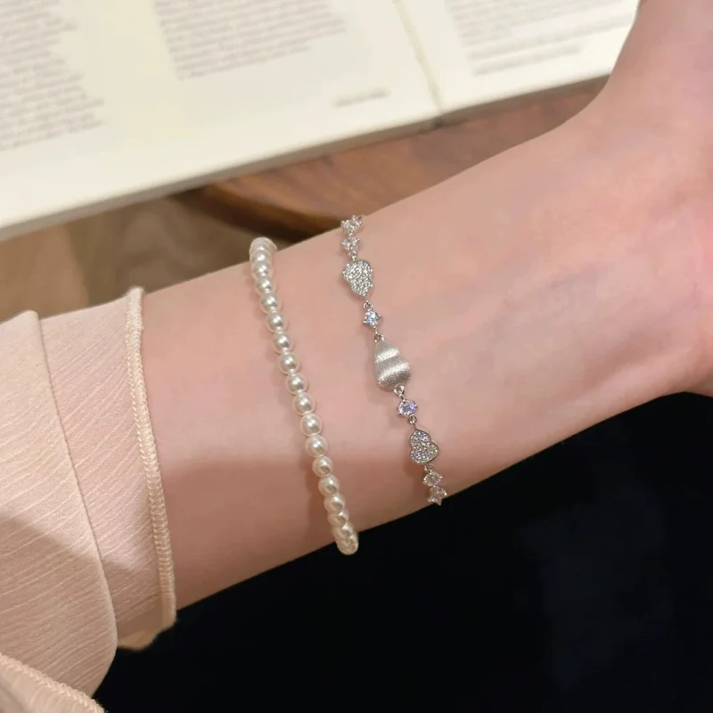 New Chinese style Little Fulu Brushed Gourd Bracelet Fashionable Light Luxury Women's Exquisite High-end Zircon Inlaid Bracelets