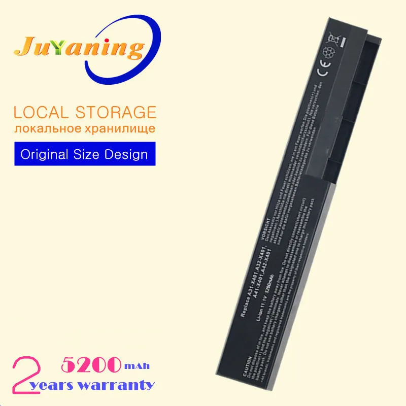 A31-X401 Laptop Battery For asus F301 F301A F301A1 F301U F401 F401A F401A1 F401U F501 F501A F501A1 F501U