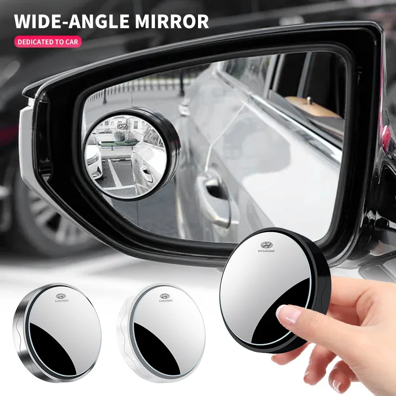 2Pcs Auto Saugnapf Halterung Hilfs Rückspiegel Für Hyundai Ioniq Sonata Elantra Solaris Creta Accent SantaFe Zubehör