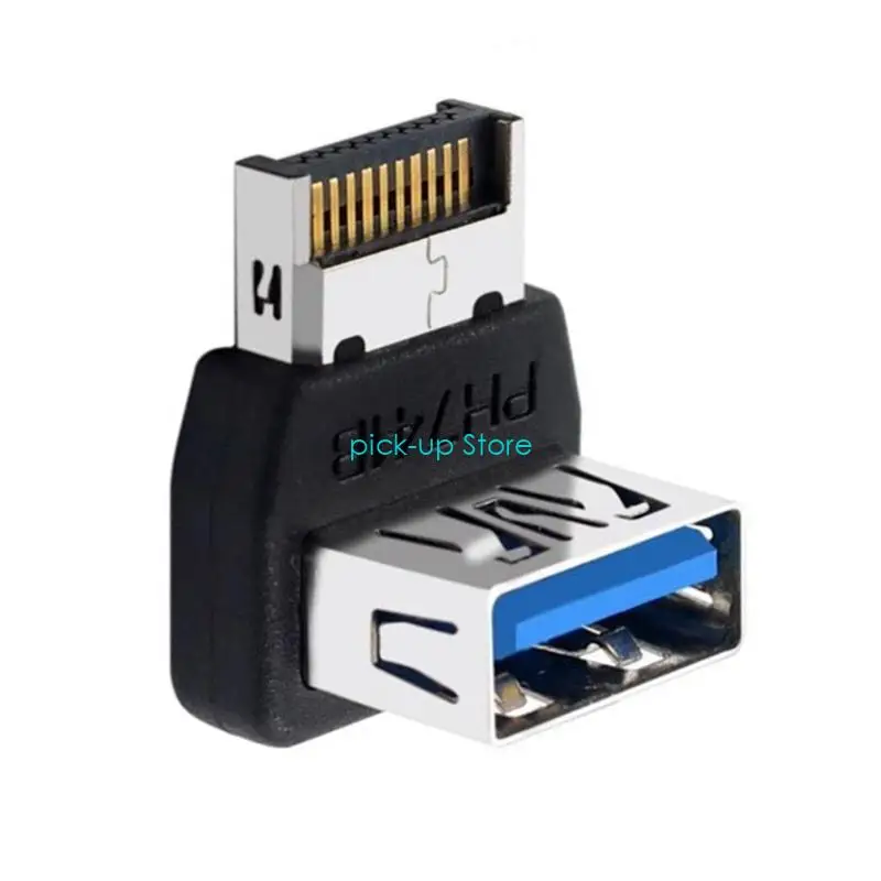 Q5WA USB 3.1 النوع E 90 درجة محولات الزاوية اليمنى للوحات الأم لتوفير اتصال مستقر