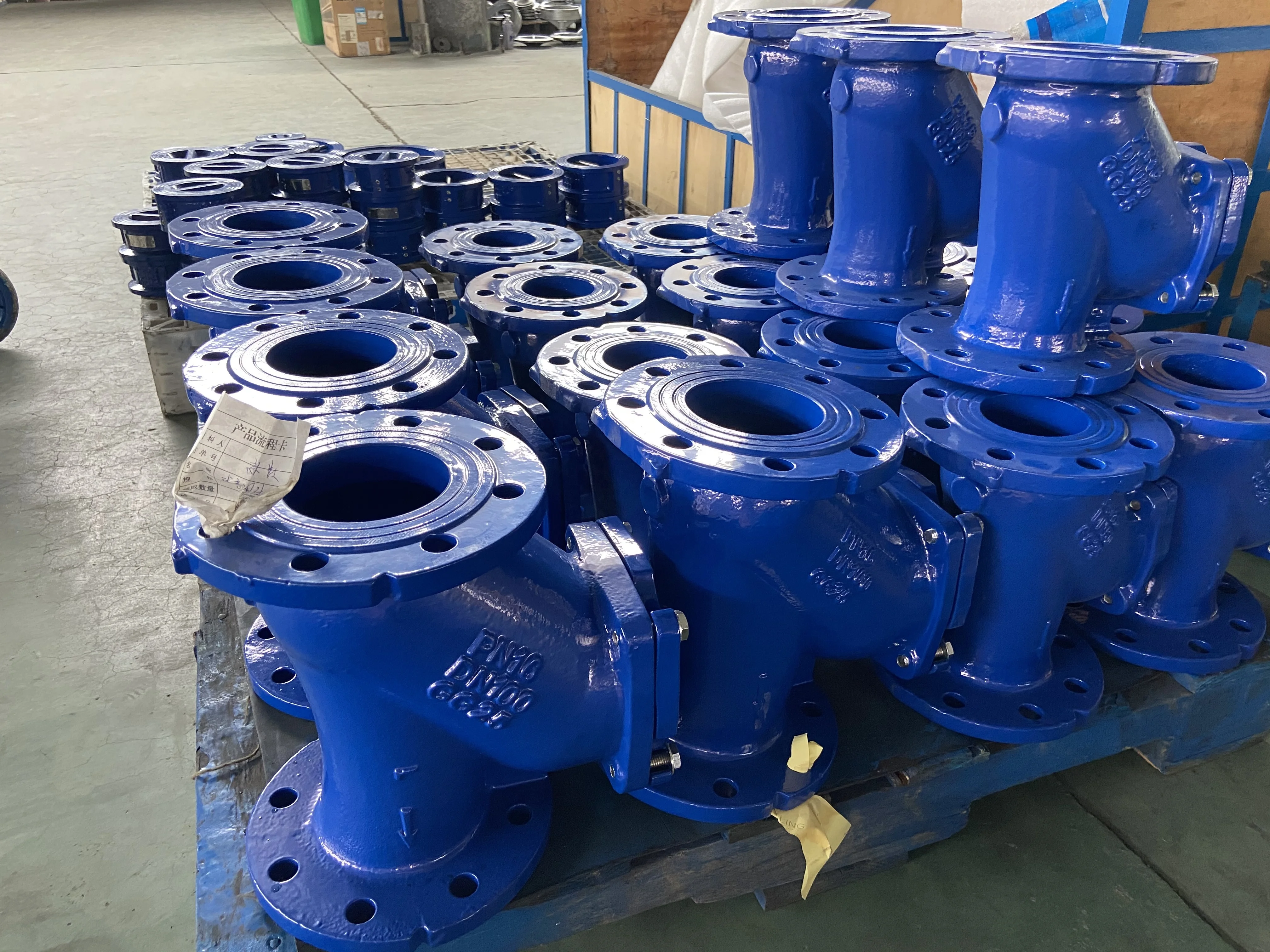 Ductile Iron Flange Ball Check Valve For Sewage Water Suppliers