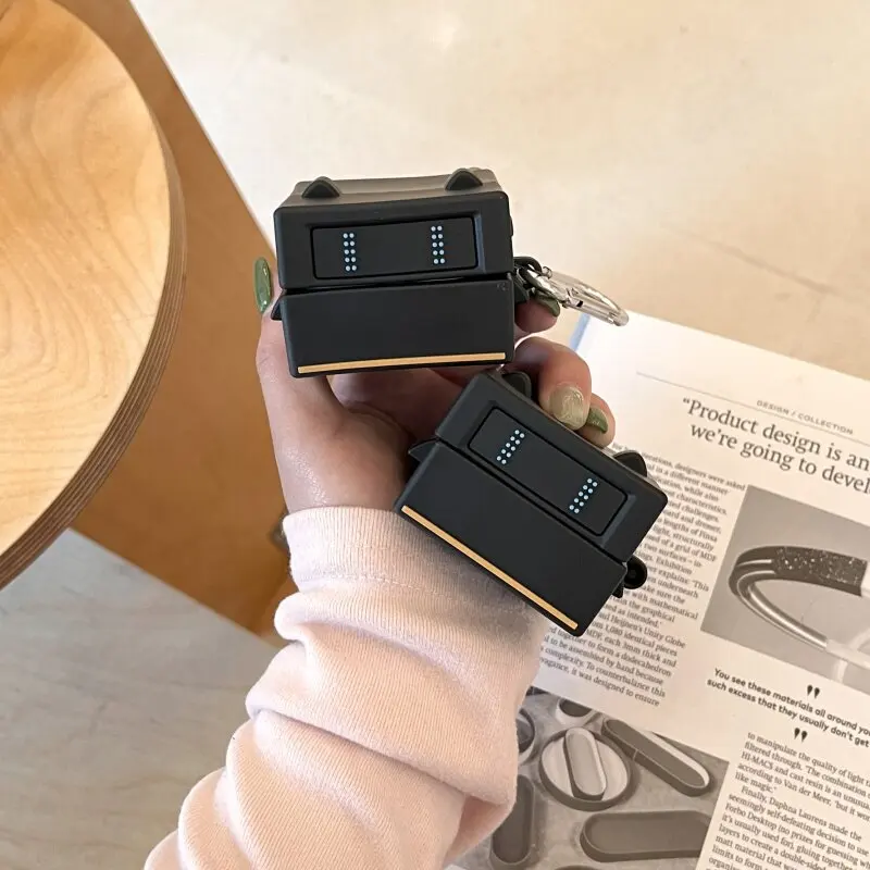 

Cartoon Silicone Earphone Case Cover for Samsung Galaxy Buds 4/4 Pro Wireless Earbuds Charging Box Protective Shell With Hook