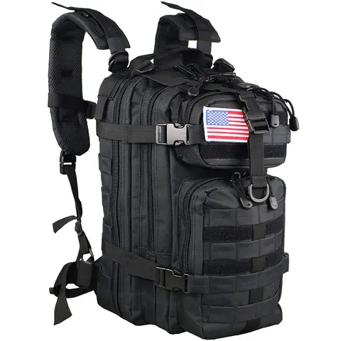 LQARMY 35L Zaino tattico Molle Zaino d'assalto Uomo Donna Zaini Viaggio Campeggio Caccia Trekking Zaino