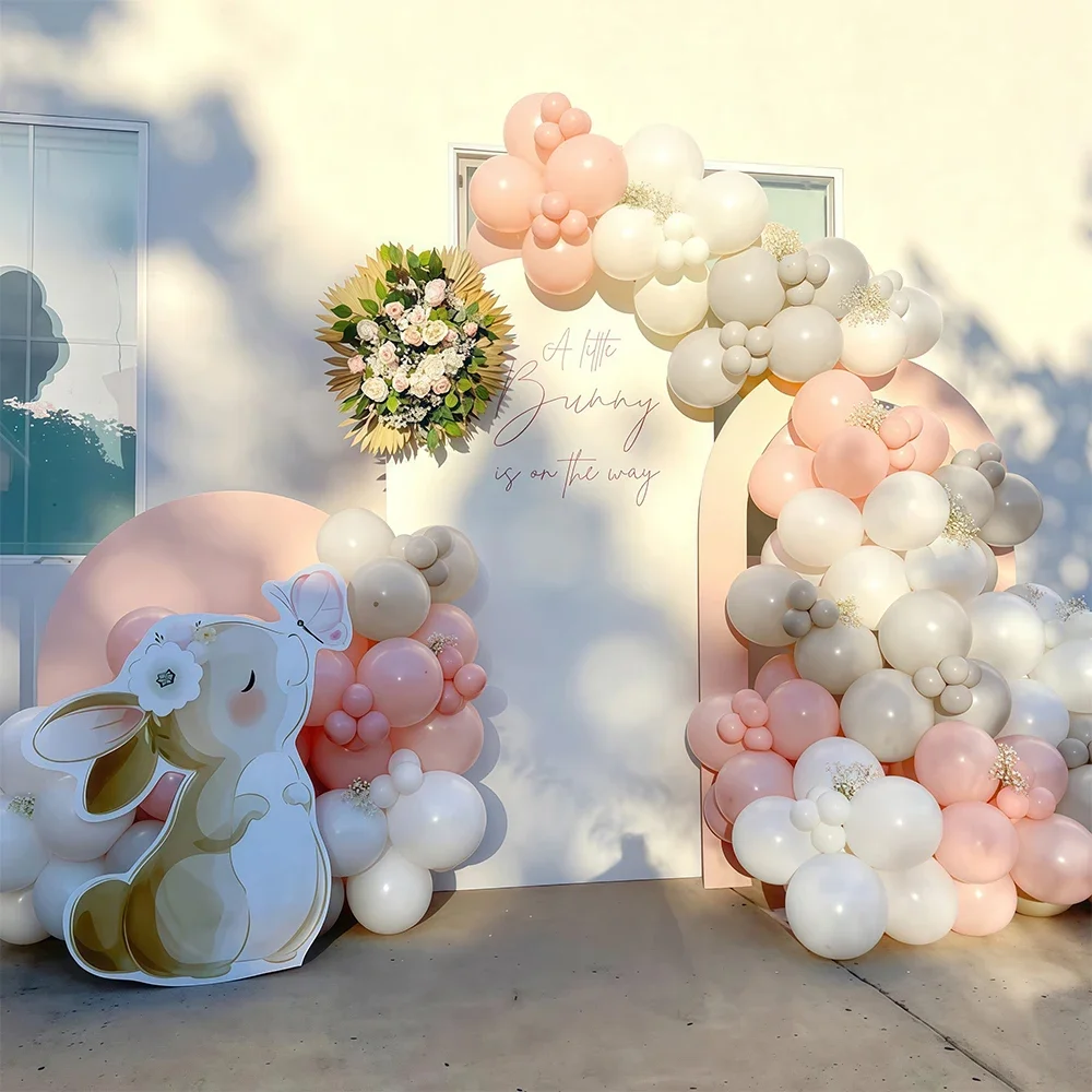 

Мака Розовый Песочный Белый, Белый Комплект Арки Воздушных Шаров, Свадьба, Предложение, Заручини, Разкрытие Пол, День Рождения, Украшение Партии