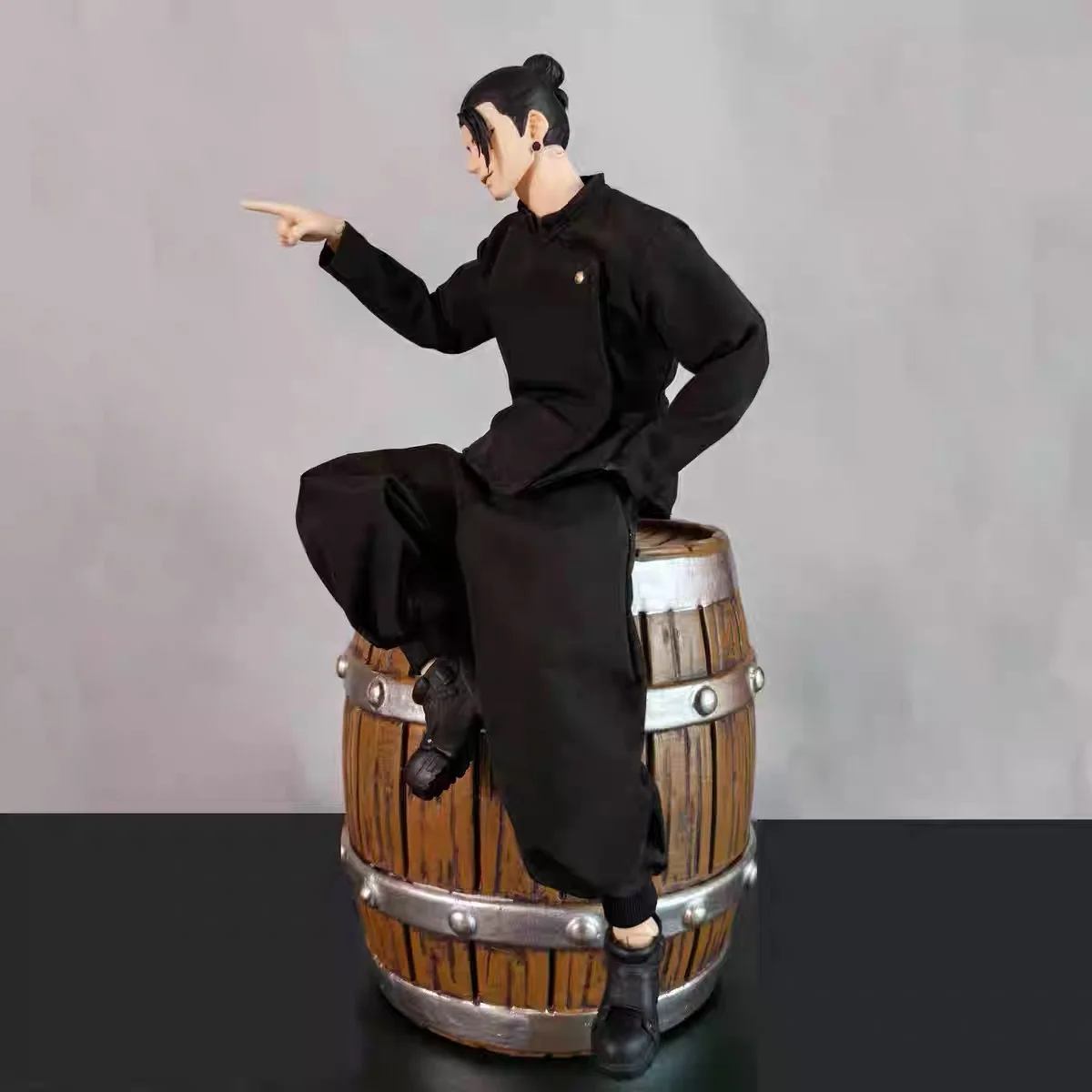 Jujutsu Kaisen Geto Suguru College Uniform Anime Action Figure Romankey Blank Body Cloth Clothes Built-In Wire