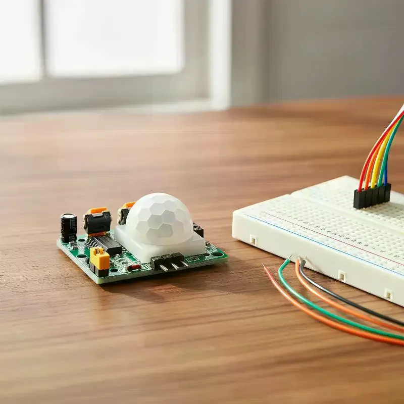 HC-SR501 Sensor Adjust IR Pyroelectric Infrared PIR Human Infrared Motion Detector Module For For Raspberry Pi + Case