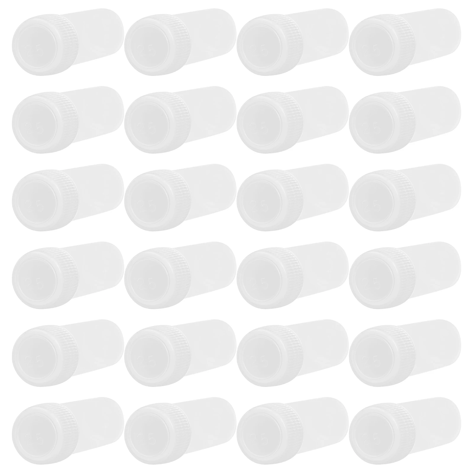 

50Pcs 5ml Clear Plastic Pill Bottles Durable Refillable -Resistant Caps Pharmacy Use Transparent Bottle Plastic Bottles
