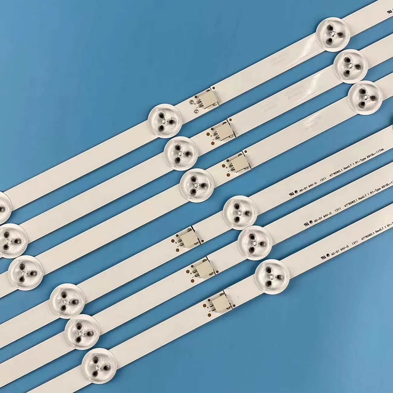 شرائط الإضاءة الخلفية LED ل 47LN5310 LC470DU 47LP360 47LN5400-UA 47LA6200-UA 6916L-1174A 6916L-1175A 6916L-1176A 6916L-1177A