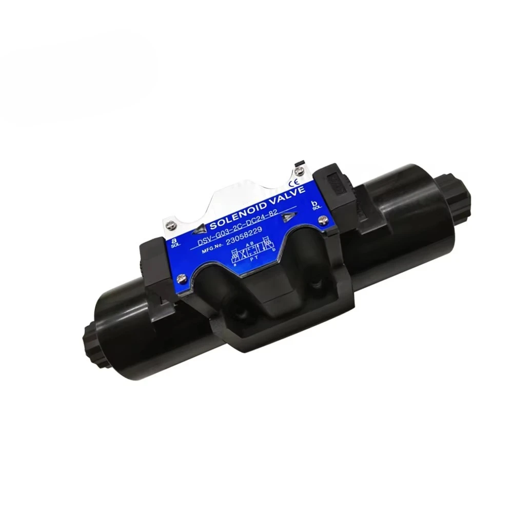 DSV-G02 DSV-G03 الملف اللولبي صمام الاتجاه DSV-G02-2B3-DC24-20 DSV-G02-2C-A220-10 DSV-G03-8C-A220-20 صمام التحكم الاتجاهي