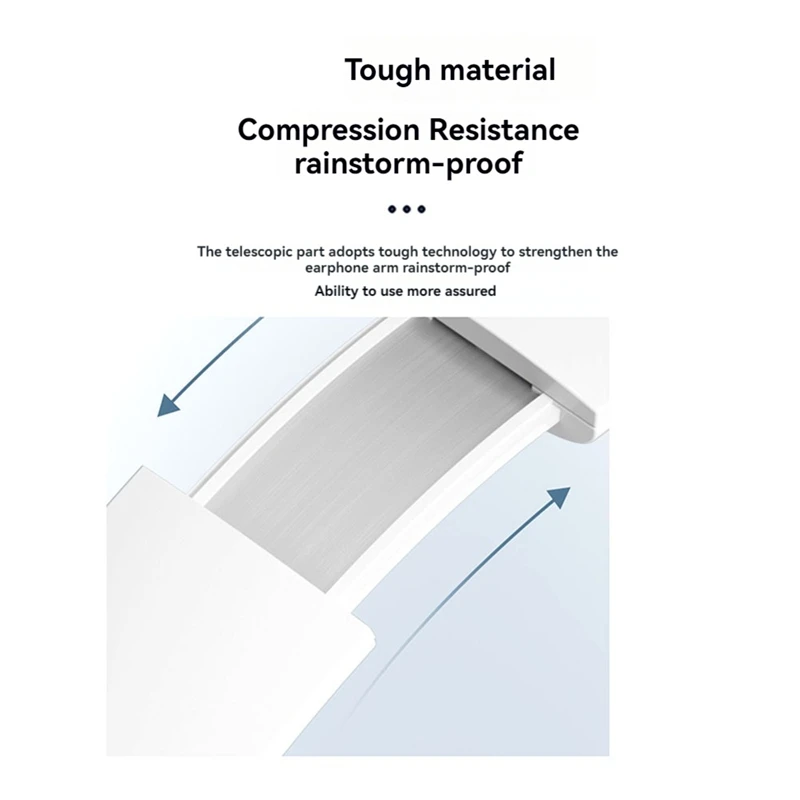 Bluetooth 5,3, наушники с активным шумоподавлением, беспроводная гарнитура со встроенным Hi-Fi стереозвуком для путешествий, работы