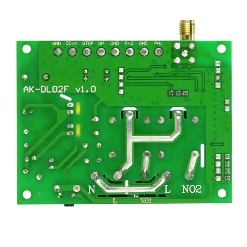 H7JF RF Remote 12V 24V 48V 2 Saluran Universal 315MHz/433MHz Kontrol Jarak Jauh Untuk Motor