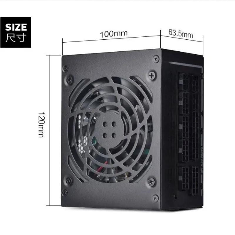 750W SX750-G SFX Smart Desktop Gold Medal ITX Modular Power Supply