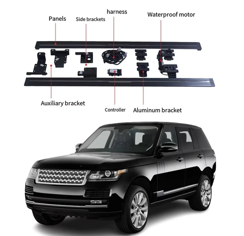

Automatic Foot Step Electric Sliding Steps Side Step Running Board Power Footrest Retractable for 17-19 Vogue/sport