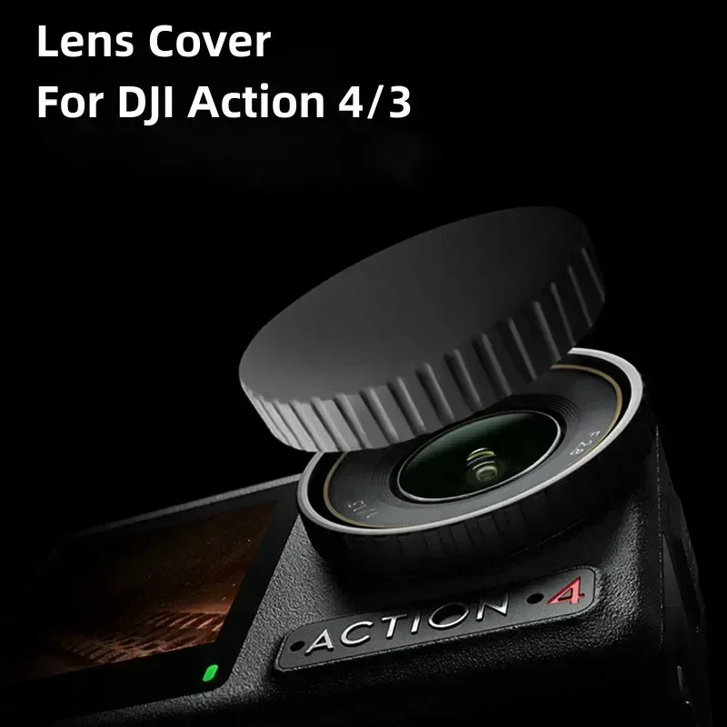 Lens Cap  Anti-collision Dustproof  Protection Cover TPU Case Guard for DJI Action 3 / Action 4 Camera Accessories