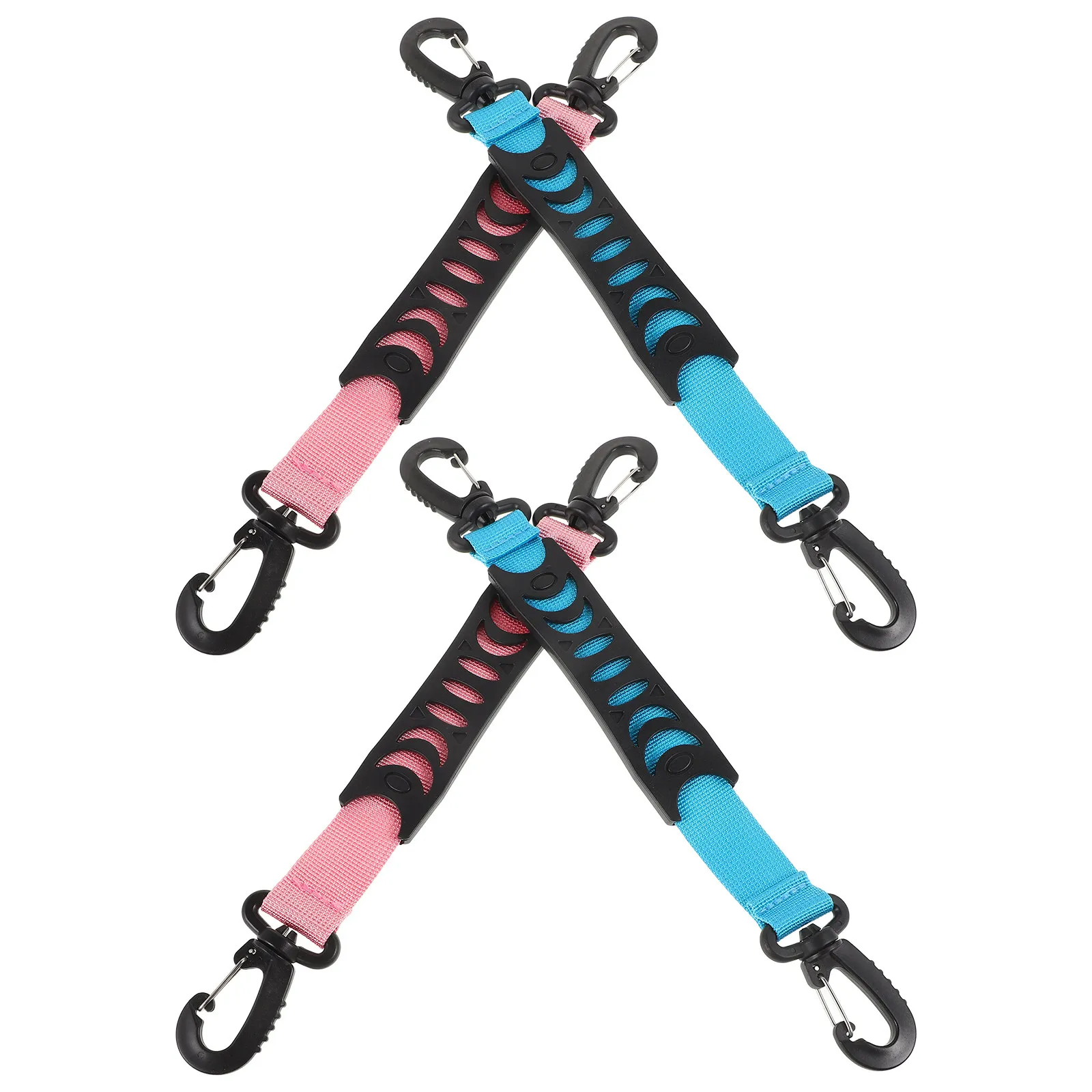 

4Pcs Skates Shoes Hook Belt Adjustable Boot Carrier Strap for Ice Skates Roller Skating Snowboard Ski Gear Outdoor Skating