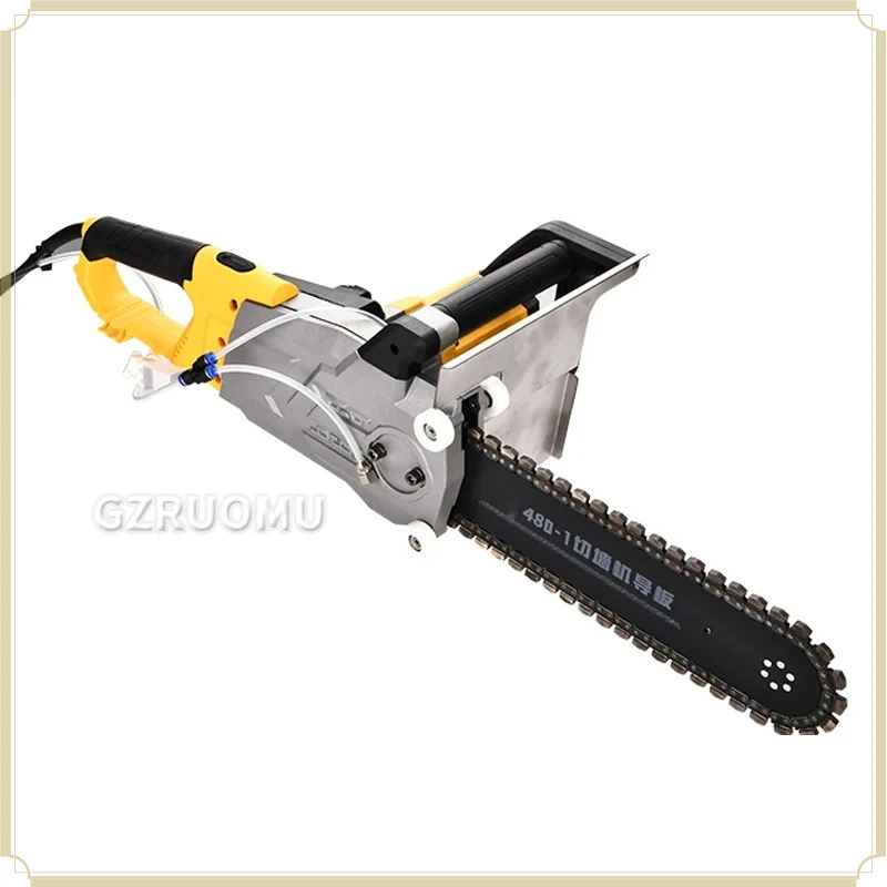 New Dust-Free Wall Cutting Machine High Power Reinforced Concrete Stone Cutter Brush & Brushless Motor Door Saw
