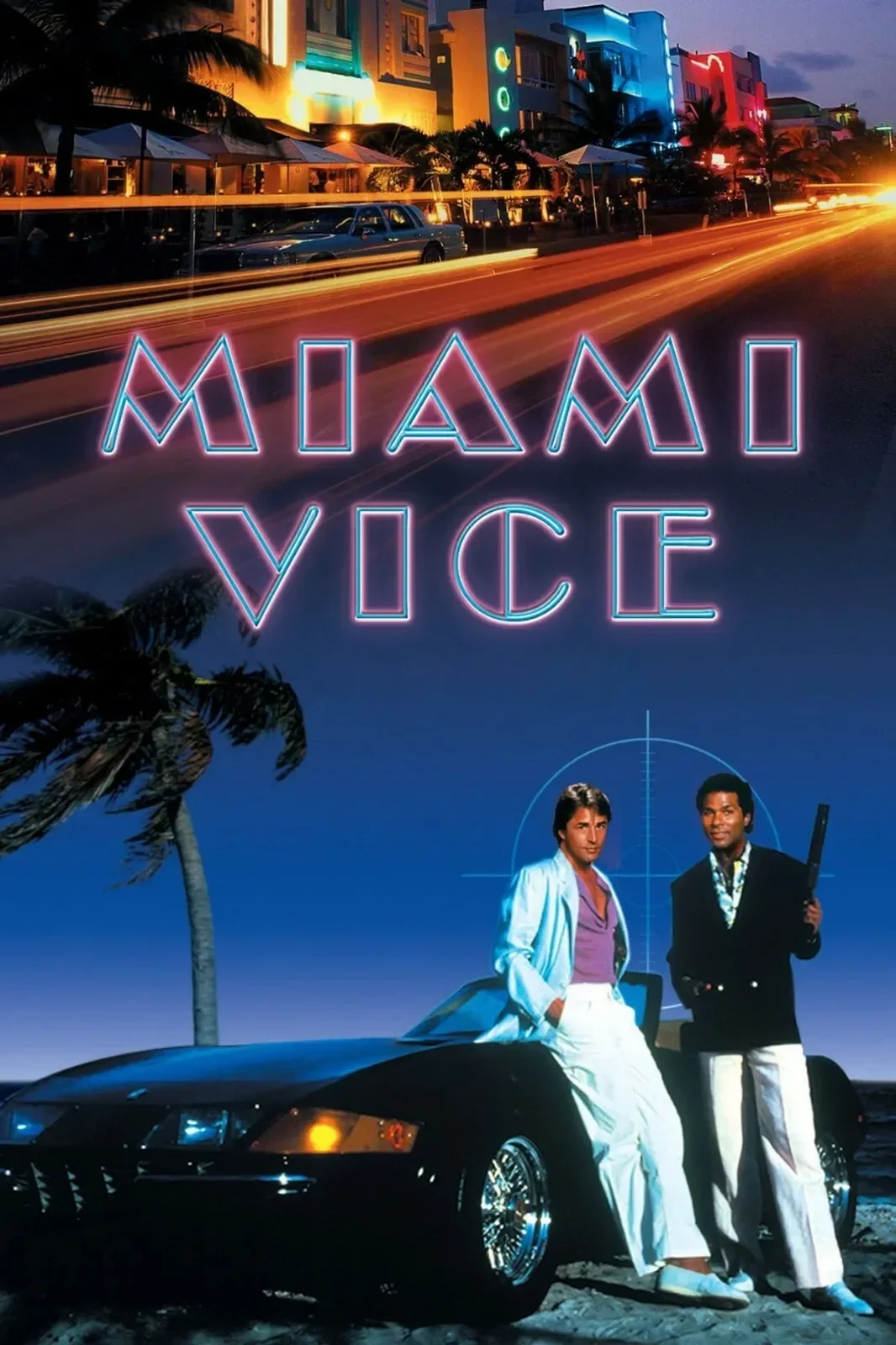 Miami Vice  TV Series Art Print Canvas Poster Home Decor Painting