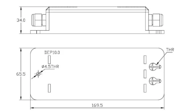 X-QY-4 4/6/8/10 channel Junction Box Industrial Weighing Systems Supplier