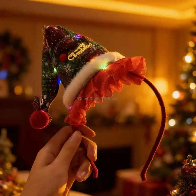 LED 조명 헤어 액세서리 편안한 착용 헤어 클립 어린이 성인 선물