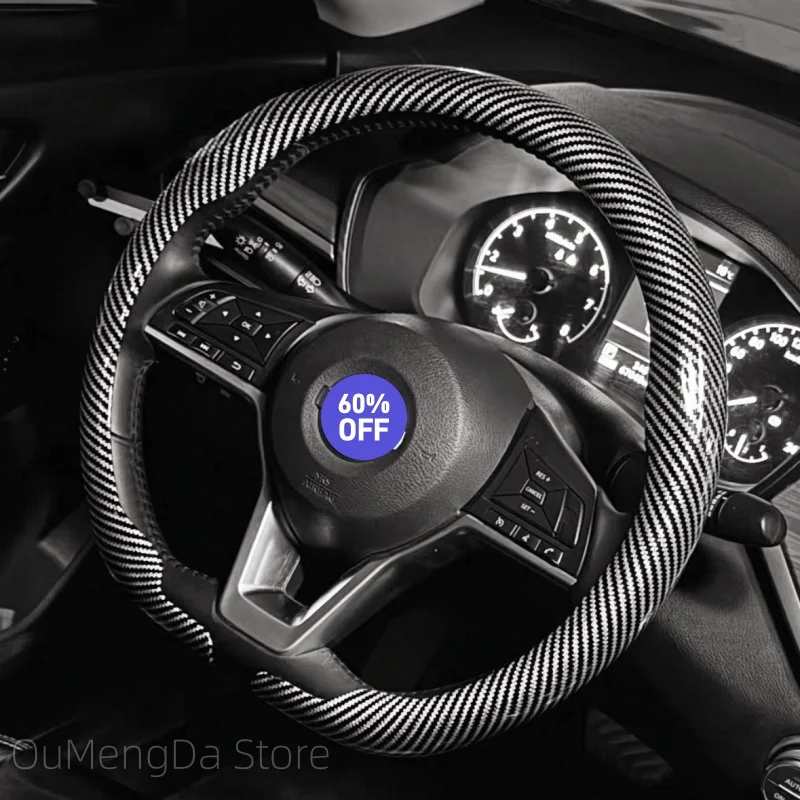 

Car Steering Wheel Cover Nissan Qashqai Juke X-Trail Patrol Note Leaf Altima Maxima Micra Murano Rogue Pulsar Sentra Teana Tiida