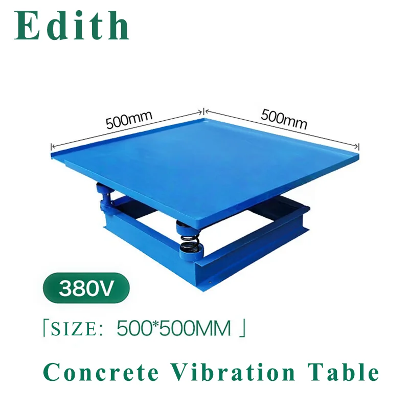 Professional Concrete Vibration Table  0.55-1.5kW Motor Power 100-300kg Load Capacity 220V 2860rpm Paver Block