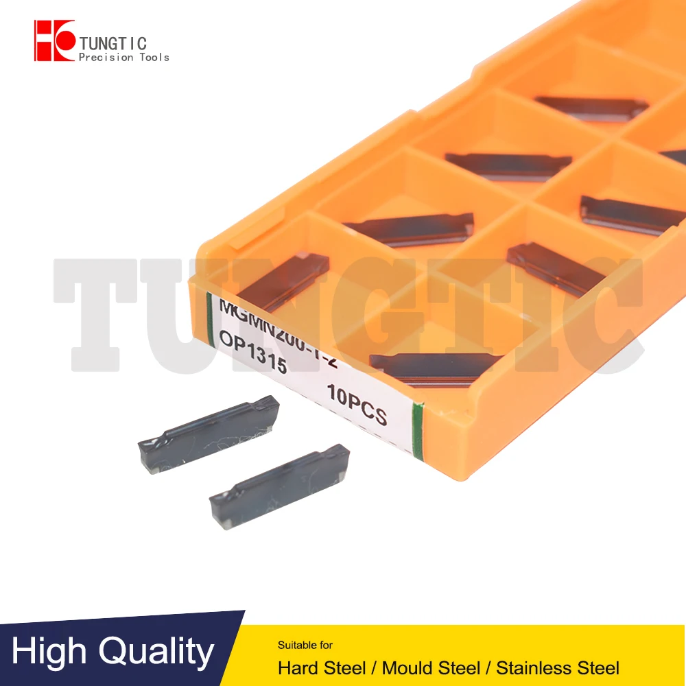 Imagem -03 - Torno Cnc Ferramenta de Corte Fresa Inserir Corte Mgmn 200 Mgmn250 Mgmn300 Mgmn400 Mgmn500-t2 Op1215 Op1315