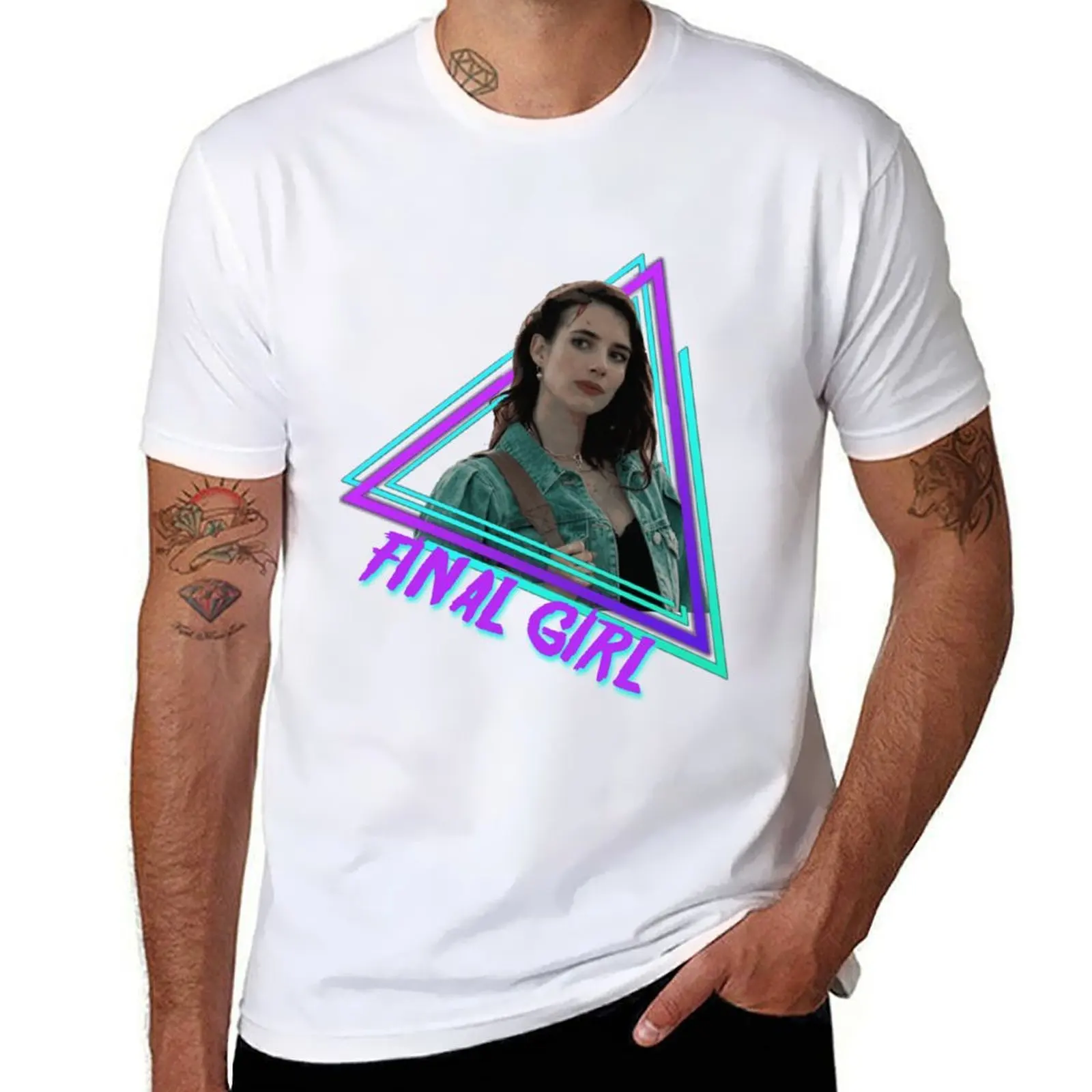 

The Final Girl T-Shirt t shirts for man graphic vintage t shirt for man 100 percent cotton T-Shirt