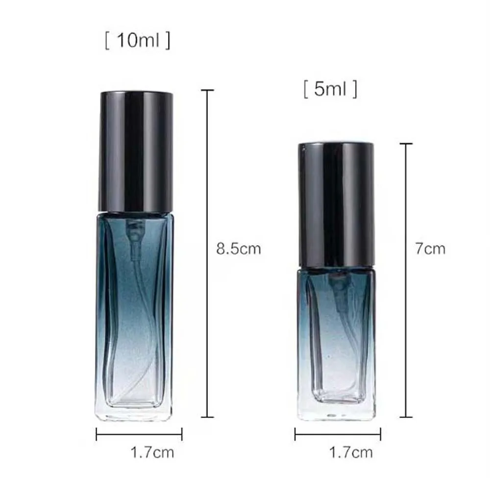 Bouteille vide rechargeable, récipient de liquide, atomiseur de voyage auto-pompe, distributeur d'outils de beauté, vaporisateur en verre, maquillage