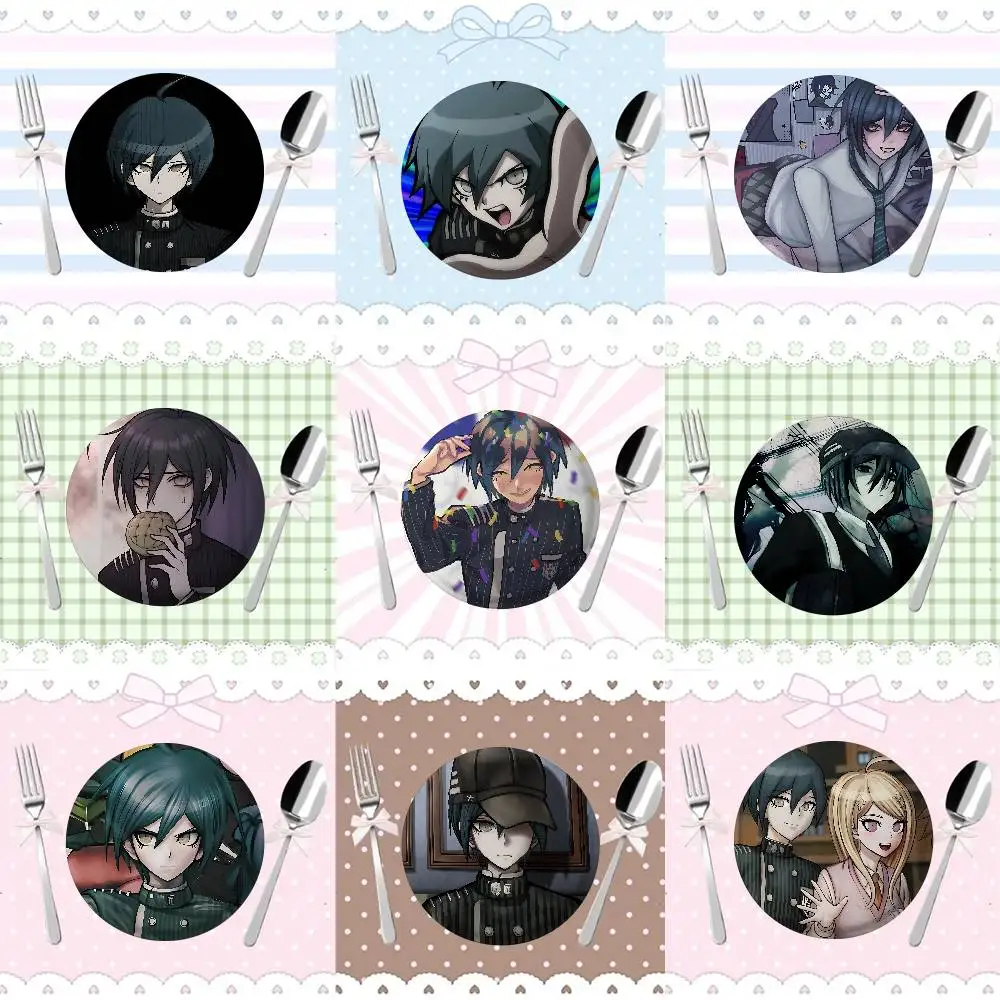 Coole H-Shuichi Saihara-W Abzeichen Weißblech Soft Button Pin Brosche Metall Abzeichen Custom Schmuck Zubehör Hut Tasche Revers