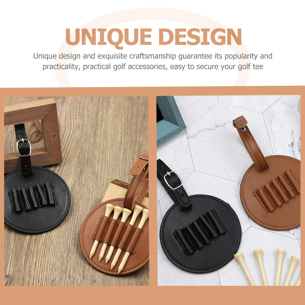 

Golf Nail Seat Case Golfing Accessories for Men Tee Holder Tees Bag Teebag Hanger Man