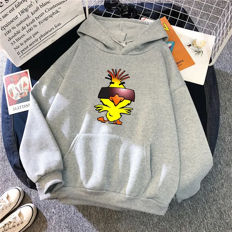 

Teens Smart Dancer Chicken Print Hoodies Casual Daily Outdoors Wear Spring Long Sleeve Sweaters Loose Pullover Tops