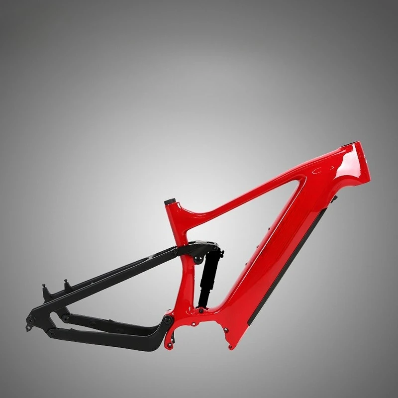 Suspension frame: 27.5/29-inch barrel axle mountain bike frame EM10 electric-assist frame
