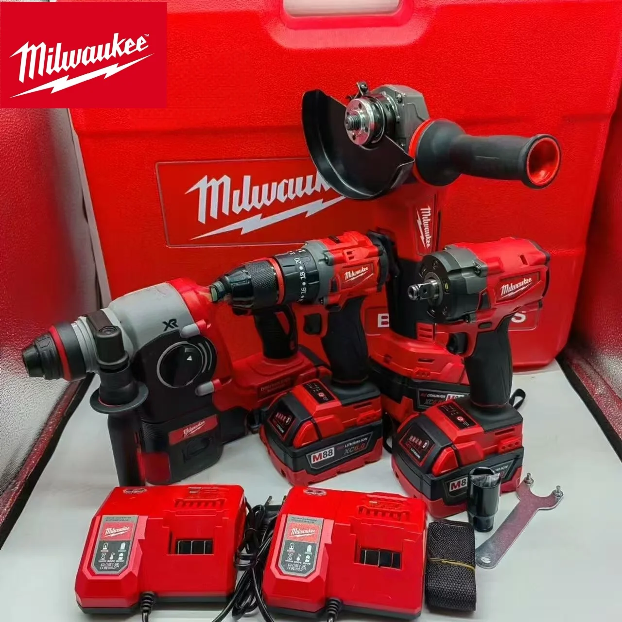 

Milwaukee M18 BLPDRC-0 3602-20 compact brushless impact drill 250 Nm, 18V battery portable power tool