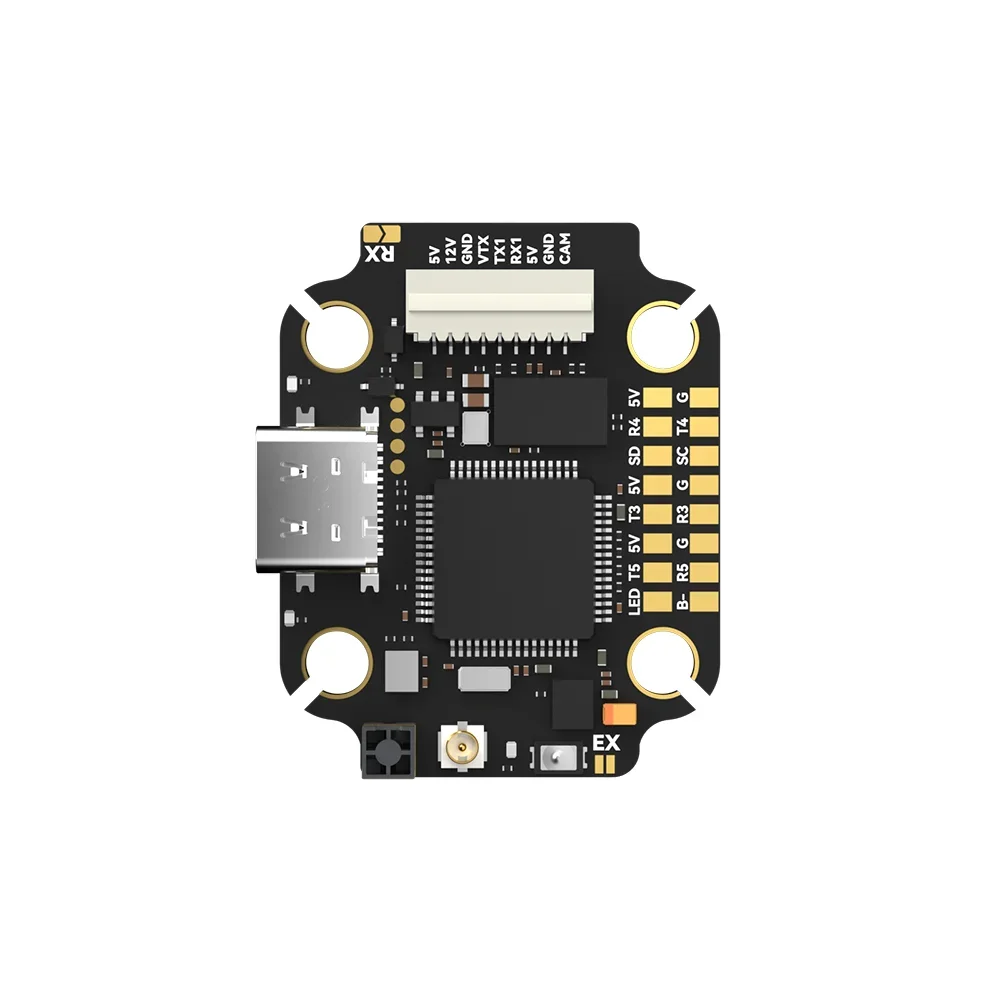 TopESiFlight Borg Mini F7 Flight Controller Built-in ELRS 2.4GHz Receiver 4-8S For FPV