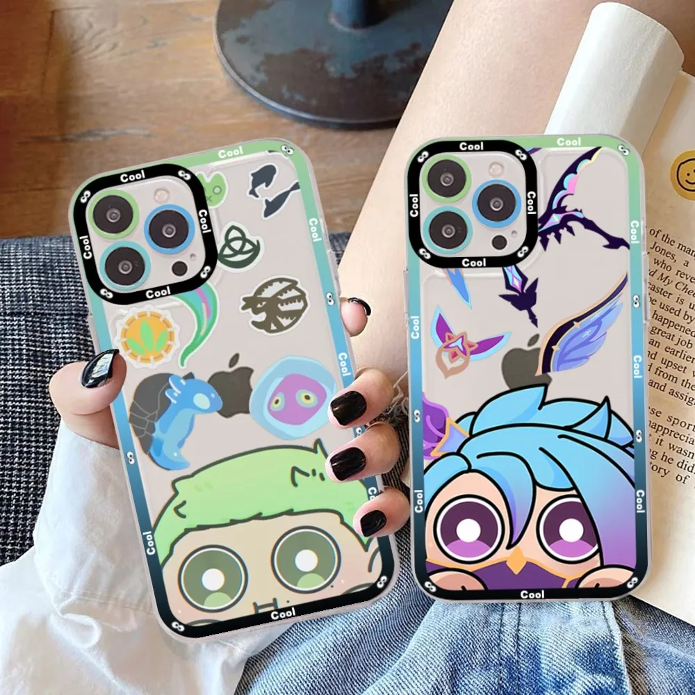 Cute Cartoon Valorant Phone Case For Redmi 7 8 9 A For Redmi Note 5 7 8 9 10 11 Pro Max 4G 5G Funfas